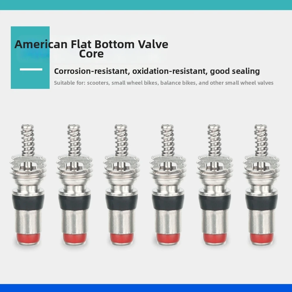 10pcs 5V1 Threaded Inserts Plastic& Alloy Steel 2 Styles Copper Core Balance Bike Scooter Flat Nozzle Replacement