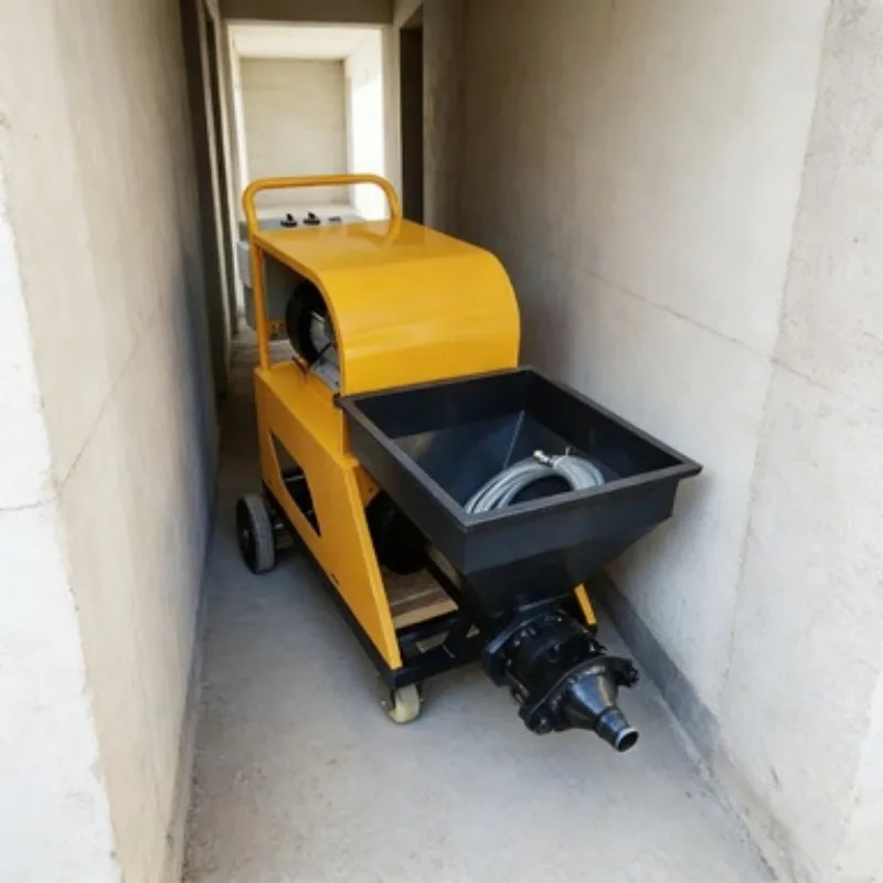 

Cement Mortar Render Machine Wall Plaster Sprayer Spraying Equipment Pneumatic Plaster Gun Construction
