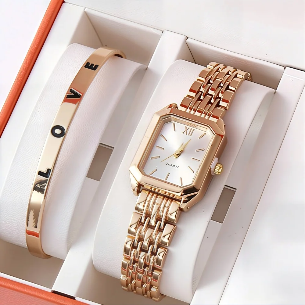 Reloj de Cuarzo de Lujo para M - Luxury Watch Square reseña y precio