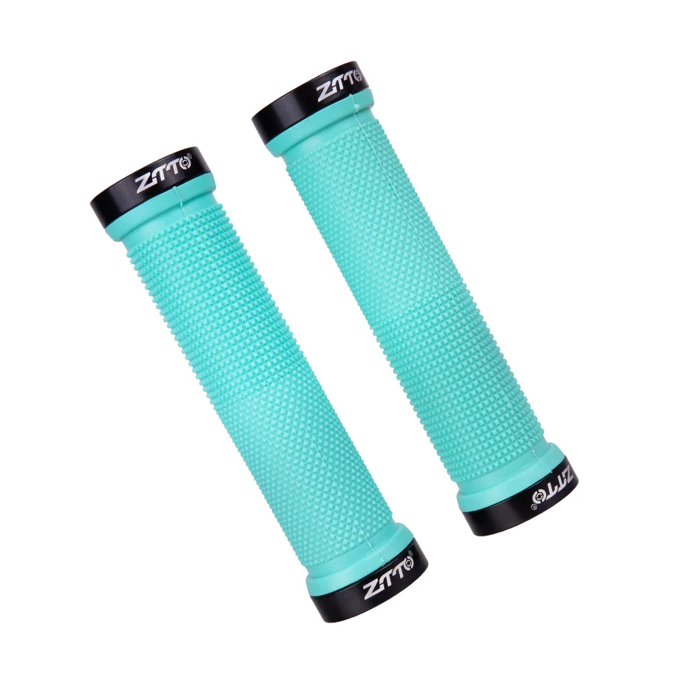 ZTTO 1 Pair MTB Road Cycling Lockable Handle Grip Anti slip Grips for Folding Bike Handlebar bicycle parts AG-16 Alloy + Rubber