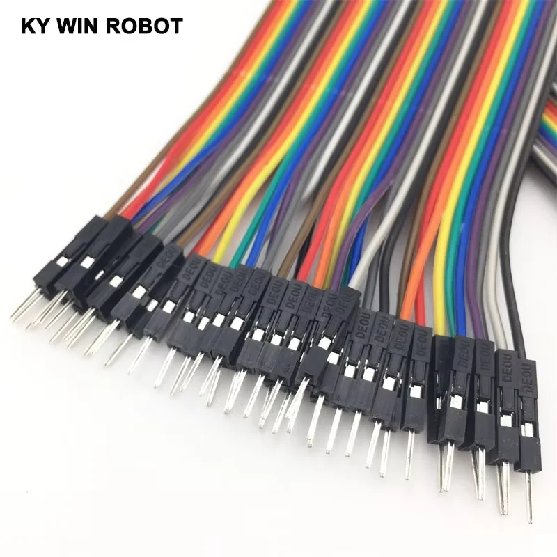 Dupont Line 120 pz 10 cm Maschio a Maschio + Femmina a Maschio e Femmina a Femmina Jumper Wire Cavo Dupont per arduino KIT FAI DA TE