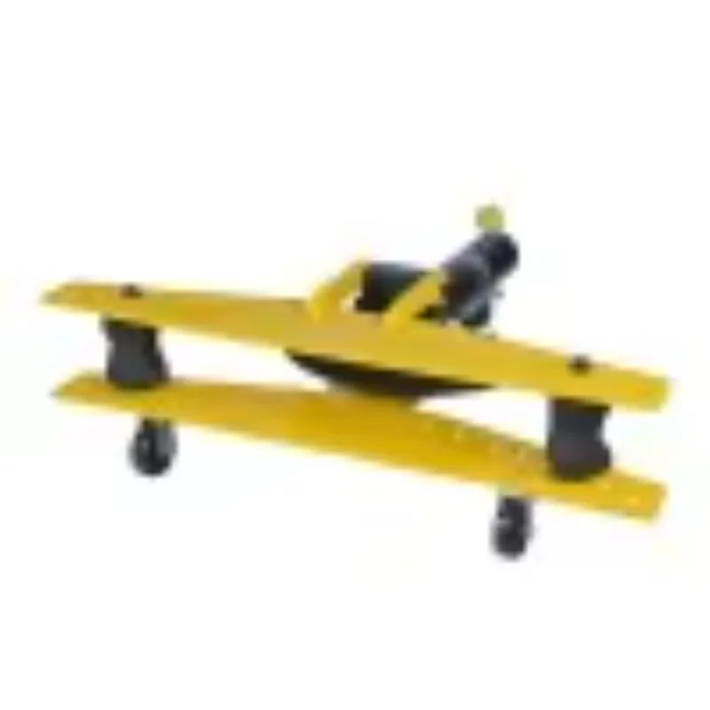 SWG-3 Hand Pipe Bender Tube Bending Machine with Wheels for Pipes 1/ -3 Inches
