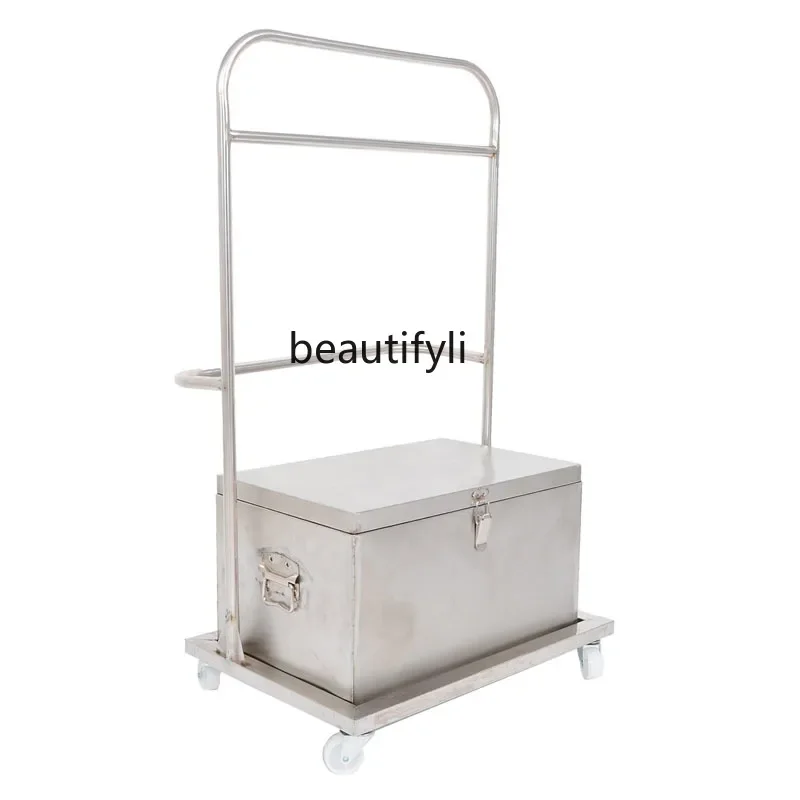 

Maltose box with frame 201 stainless steel maltose box food cart wax box honey water tank