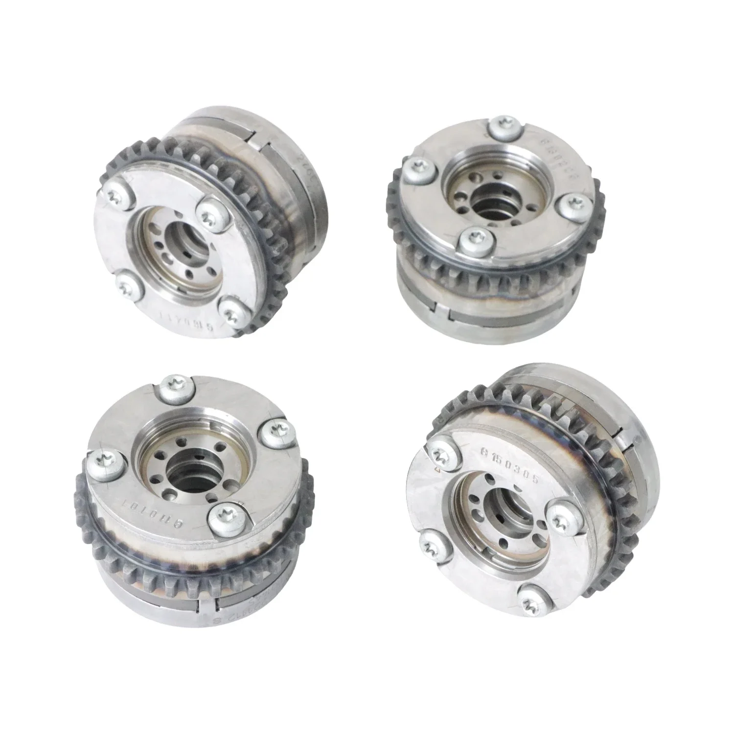 4pcs Intake & Exhaust Left & Right Camshaft Adjuster For Mercedes-Benz V6 3.5L E350 C350 ML350 2760501347 2760501447 2760501547