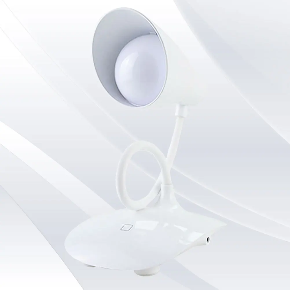 

Lamp Rechargeable Touch Control Cordless 3 Brightness Levels Flexible Gooseneck Reading Light for Desk Bed Travel