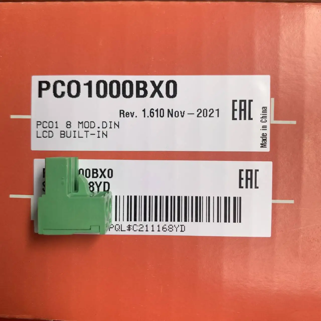 Controlador CARLE italiano, PCO1000BX0