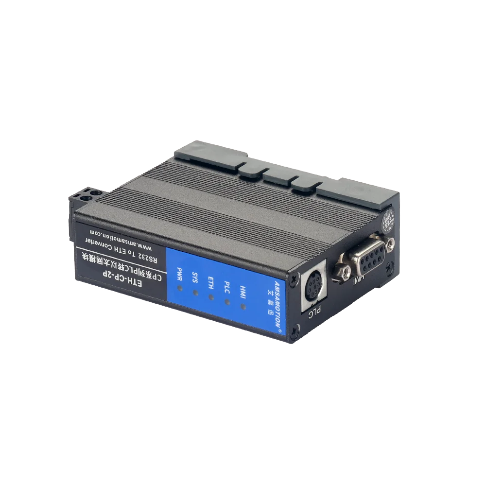 ETH-CP-2P PLC Converter โมดูลสำหรับ Omron CP1E CP1L CP1H Series การเขียนโปรแกรม Logic Controller RS232 Ethernet Extension โมดูล