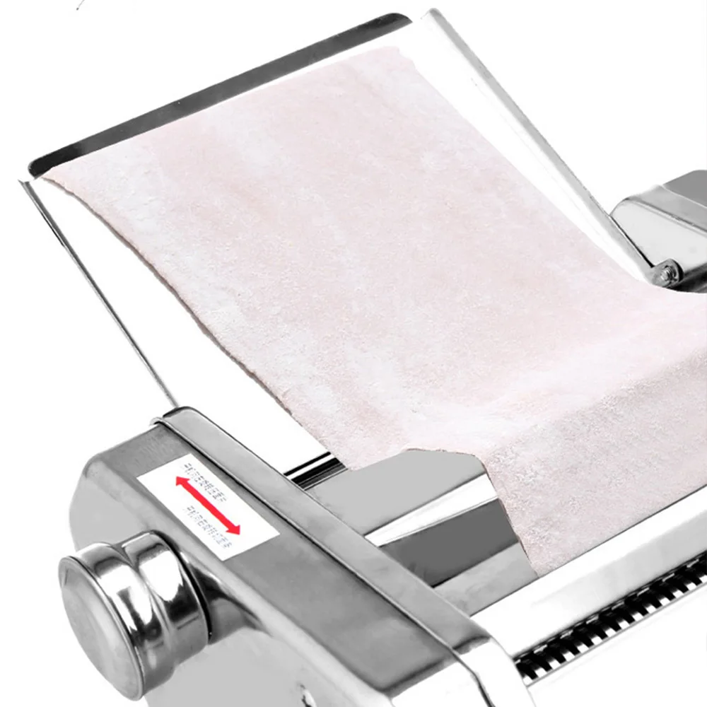 Electric Pasta Machine Stainless Steel Noodle Maker Food Processor Household Noodle Machine Dumpling Pressing Wrapper Machine