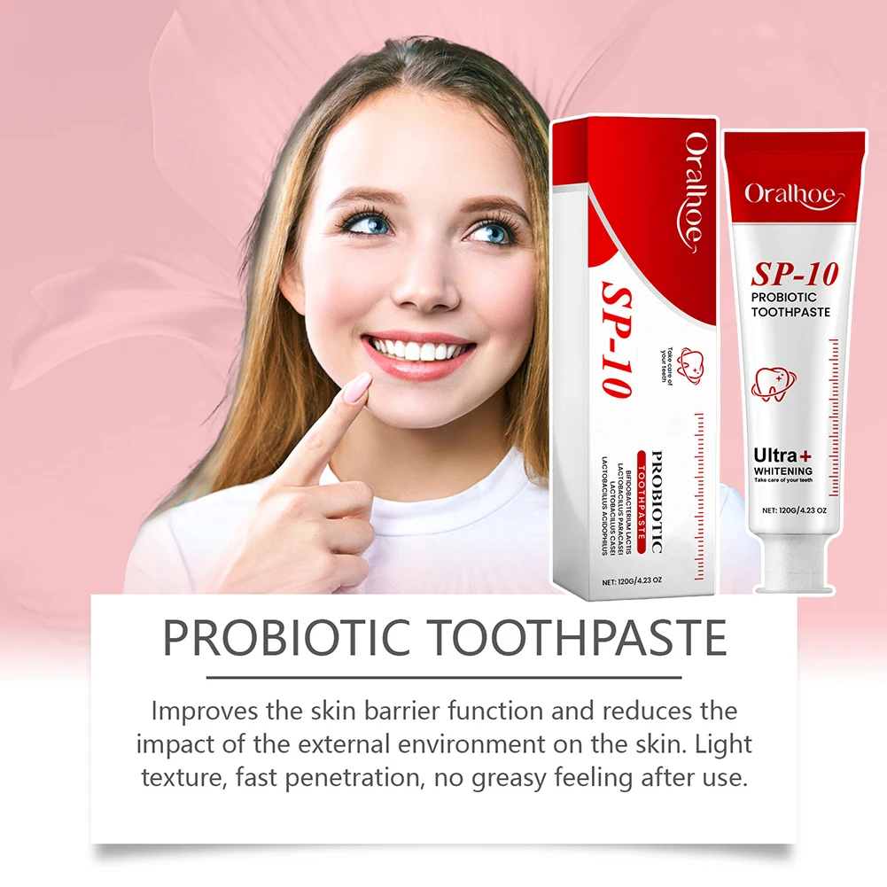 

Ultra Whitening Probiotics Tooth Paste Tooth Stain Removal Toothpaste For Teeth Care