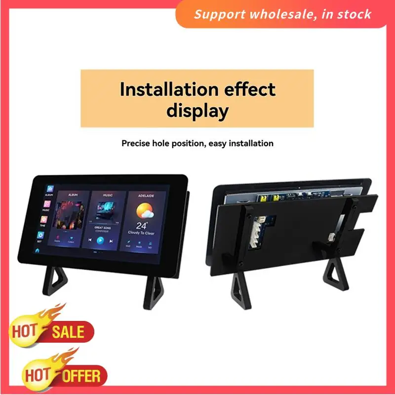 Acrylic Case For ESP32-S3 Development Board 7 Inch Touch Display Housing Bracket Acrylic Holder For ESP32-S3 Screen