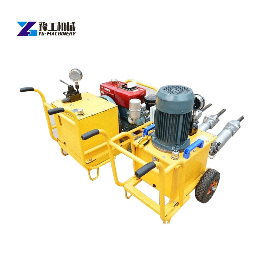 New Technology Hydraulic Rock Cracker Machine Rock Splitter for Sale Rock Splitting Gun