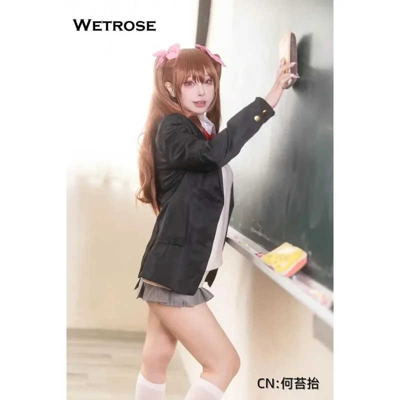 

a7d@【Wetrose】Jk Lilysa Amano Mikari Tachibana Cosplay Costume School Uniform Nigoriri Ririsa Lilyel Ririsa 2.5 Dimensional Seduc