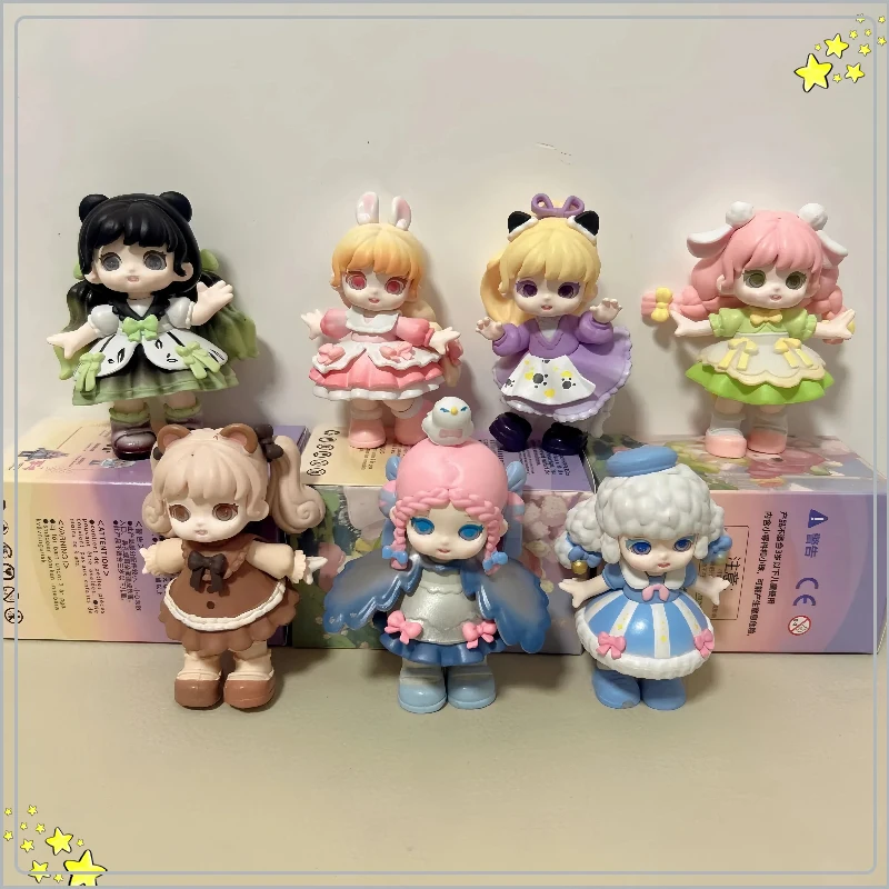 

Cute Tea Party Forest Series Blind Box Cute Character Statue Cartoon Fashion Collection Toy Creative Desktop Car Decoration Gift