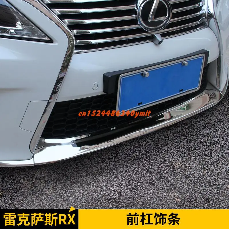 Car Accessories For Lexus Rx270 Rx350 Rx450 High-quality Stainless Steel Front Grille Around Trim Racing Grills Trim Car Covers