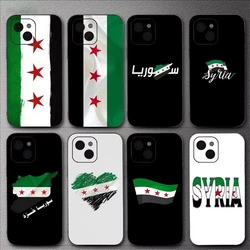 Syrian Revolution Flag Phone Case For iPhone 16 15 14 13 12 11 Pro Max XS X XR 7 8 SE Funda