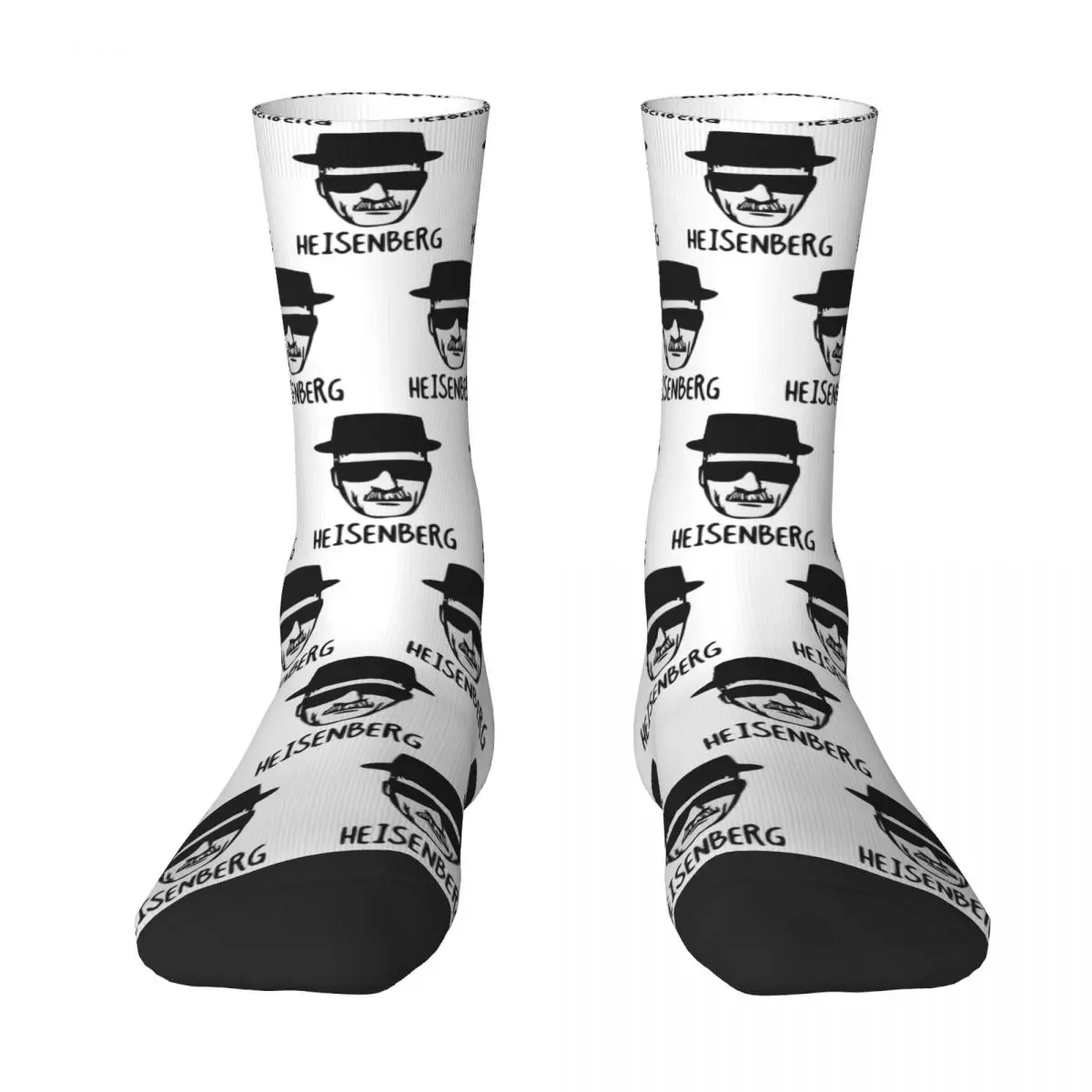 Heisenberg Head Breaking Bad Men Women Socks fashion Beautiful Suitable for all seasons Dressing Gifts