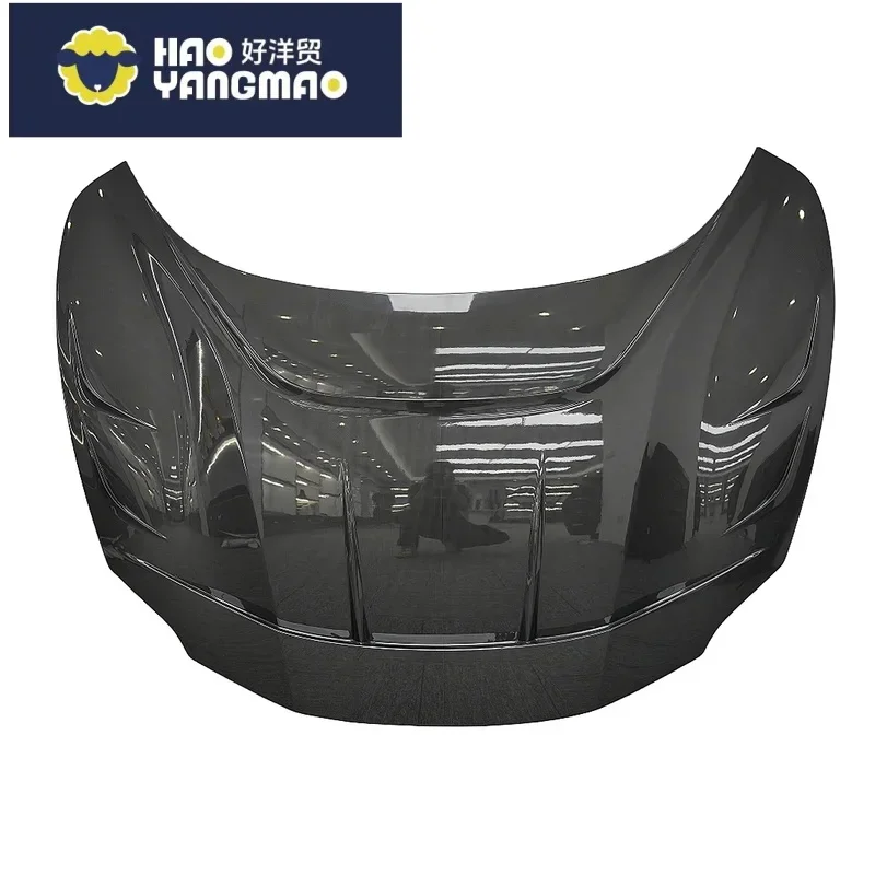 Suitable for Dry Carbon Fiber Engine Hood for the New Ferrari 296GTB BatFury Aero Style Body Kit