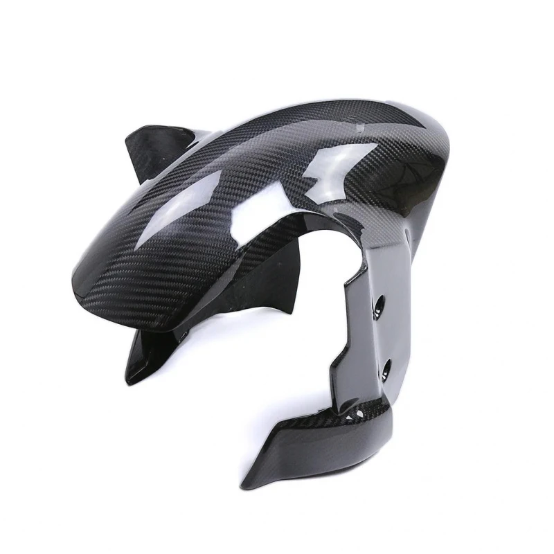 Hot selling Motorcycle Front Fender Caliper Radiator Sport Fairing Kit Pure Dry Carbon Fiber