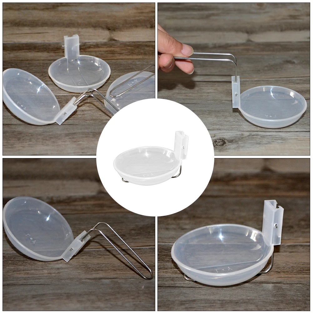 

5Pc Foldable Soup Spoons Set Handle Ladles Utensils For Outdoor Camping Picnic BBQ Hiking Use