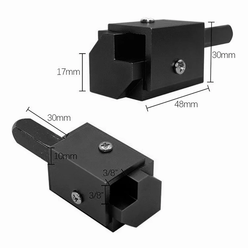 1 Piece Woodworking Right-Angle Chisel Embedded Hinge Door Lock Groove Woodworking Tools Silver