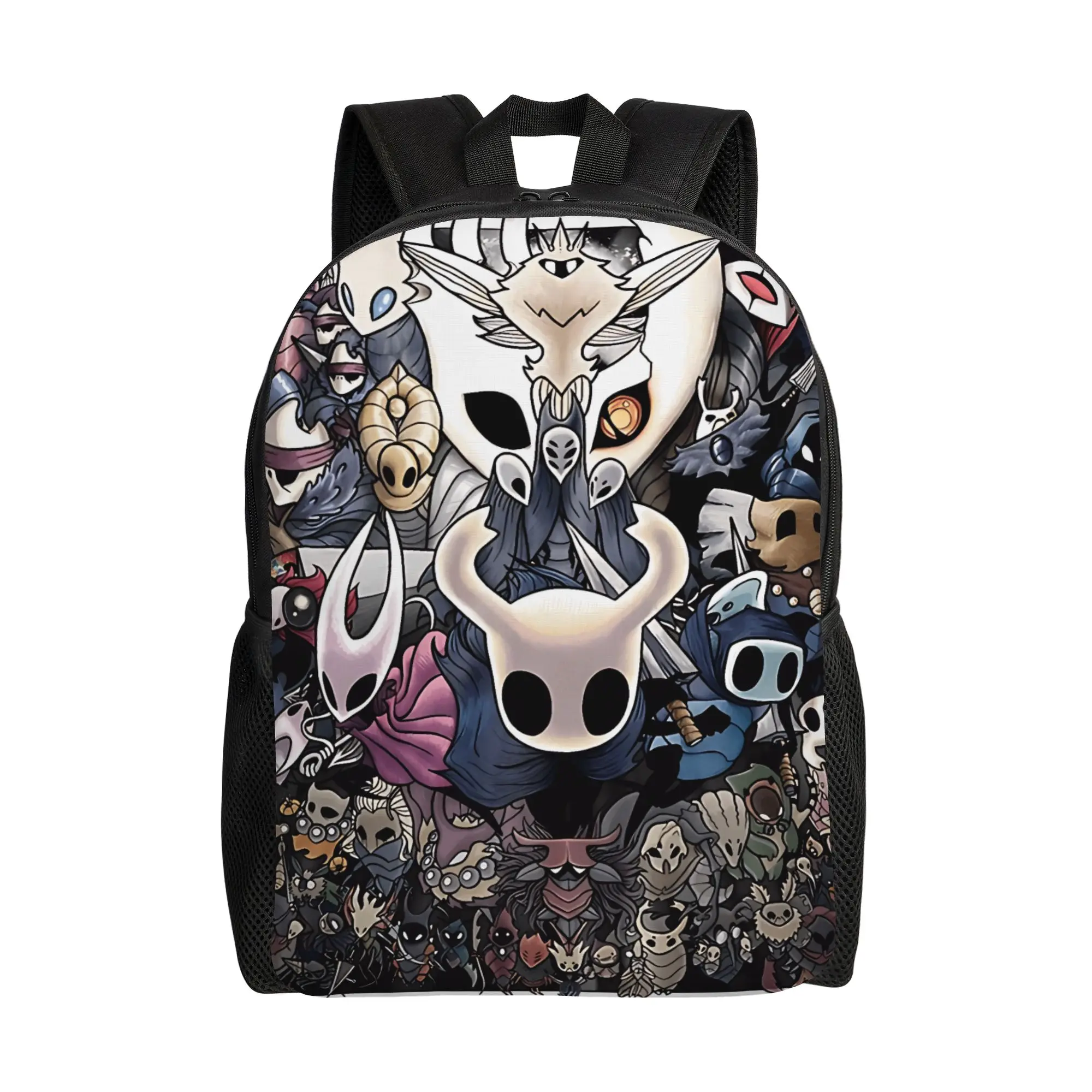 Hollow Knight Game  Backpack  Novelty Backpacks Unisex Cycling Durable High School Bags Colorful Rucksack