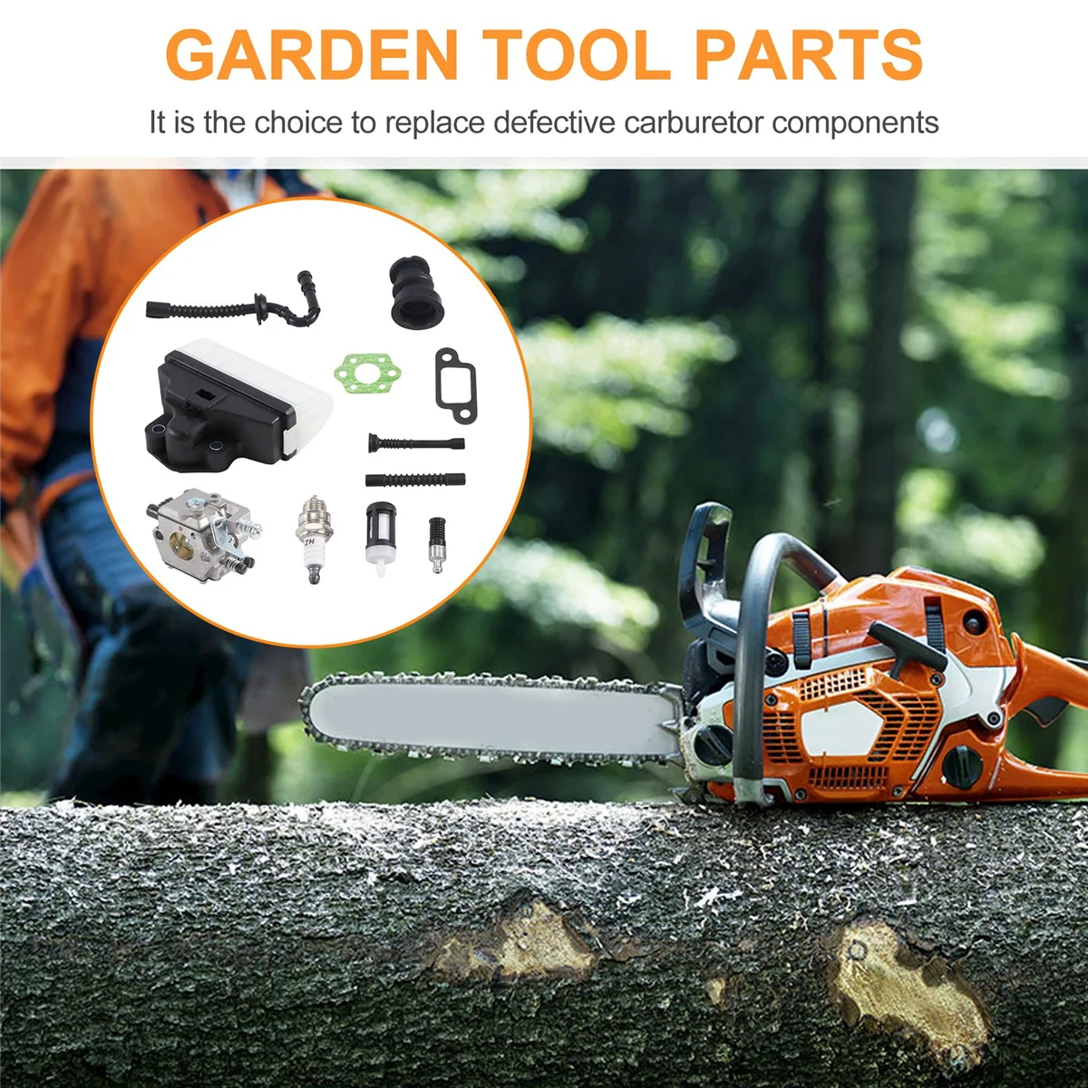 المكربن مجموعة مرشح الهواء ل Stihl 021 023 025 MS210 MS230 MS250 250 بالمنشار 1123 120 0605 ، 1123 160 1650