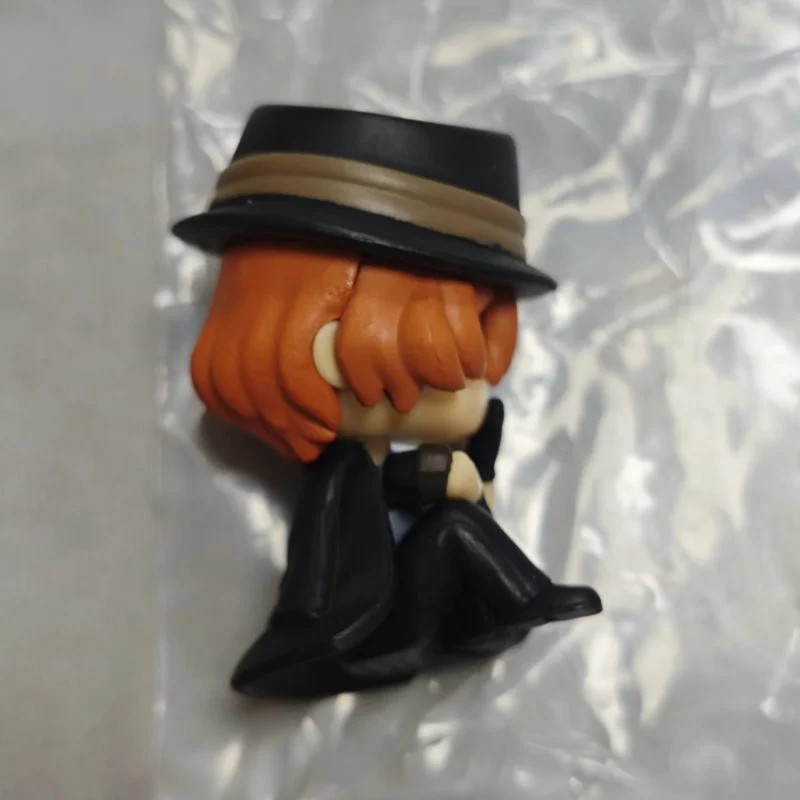 Tomy Original Bungo Stray Dogs Sitting Shoulder Gashapon Mini Figure Nakajima Atsushi Toy Collectible Desktop Ornament Fans Gift - view 5
