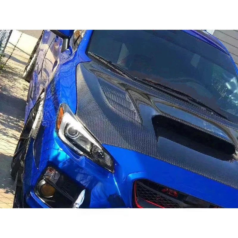 

For WRX STI Sport Tuning Carbon Hood High Wear Resistance Exterior Upgrade Replacement Parts 2015-2018