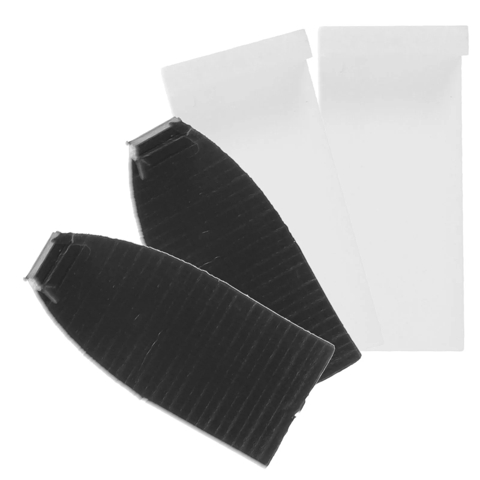 

4 Pcs Violin Bow Piece Chin Rest Pad Accessories Protector Beginner Parts and Plastic Pads