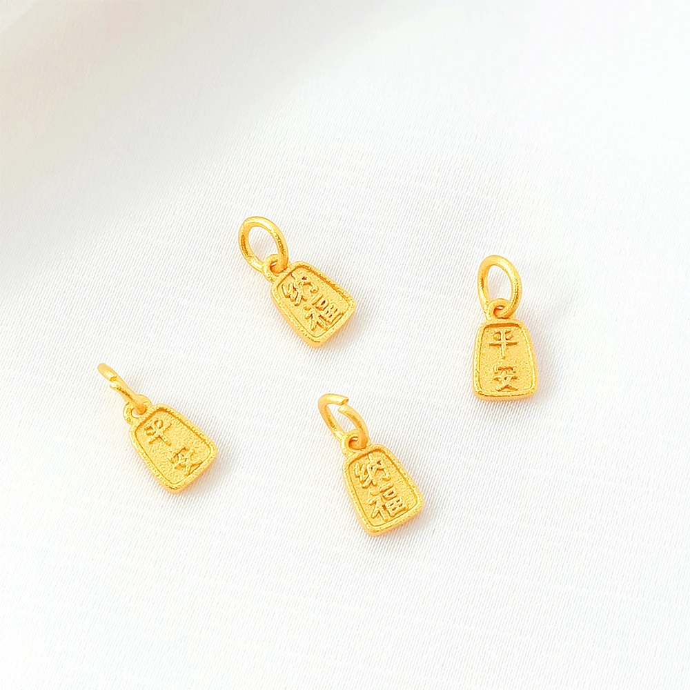 Matte Gold Zircon Inlay Retro Bow Tail Moon Pendant DIY Jewelry Making Necklace, Bracelet, Clothing Accessories Materials