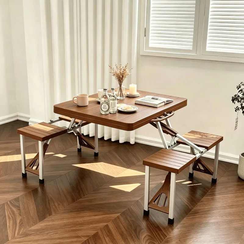Camping tourism table ground marketing advertising exhibition table outdoor folding table