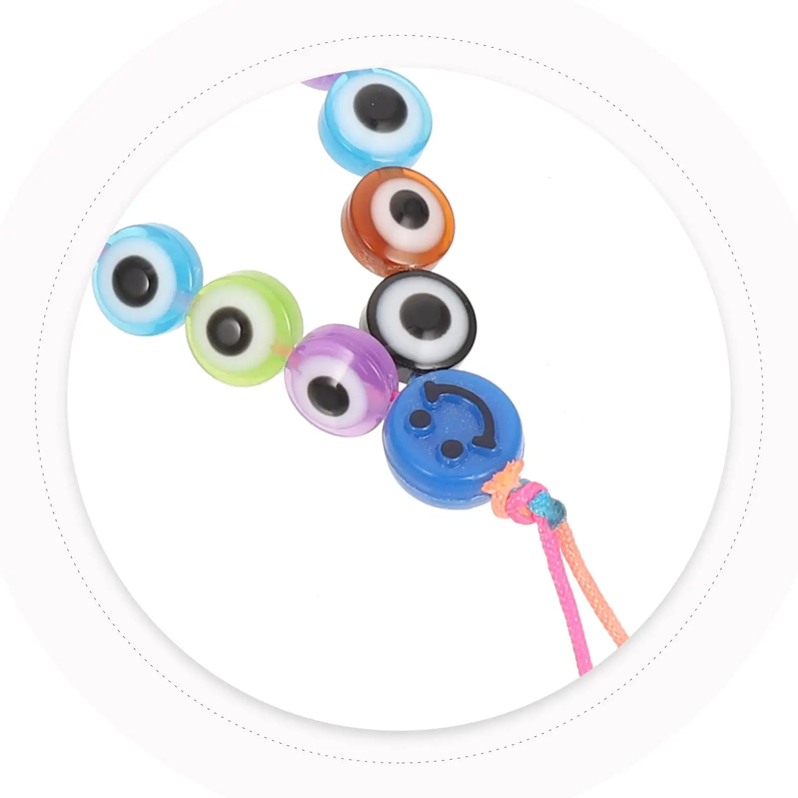 Wrist Lanyard Mobile Phone Chain Case Cellphone Pendant Colorful Colored Soft Pottery