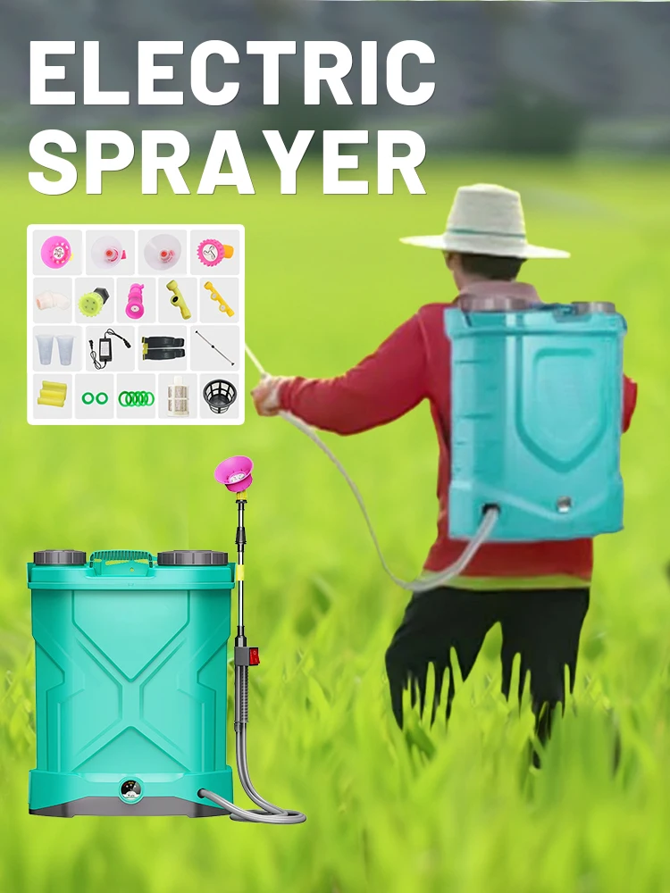 

Rechargeable 20L Electric Sprayer Agricultural Blower Pesticide Dispenser Garden Irrigation Sprayer Lithium Battery 220V EU Plug