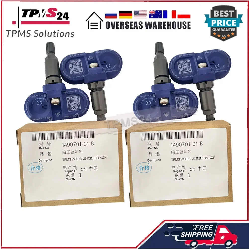 New Tire Pressure Monitoring Bluetooth TPMS Sensor 149070100B for 2021 2022 Tesla Model 3 Y X S 1472547 1490701-01-B 149070101B
