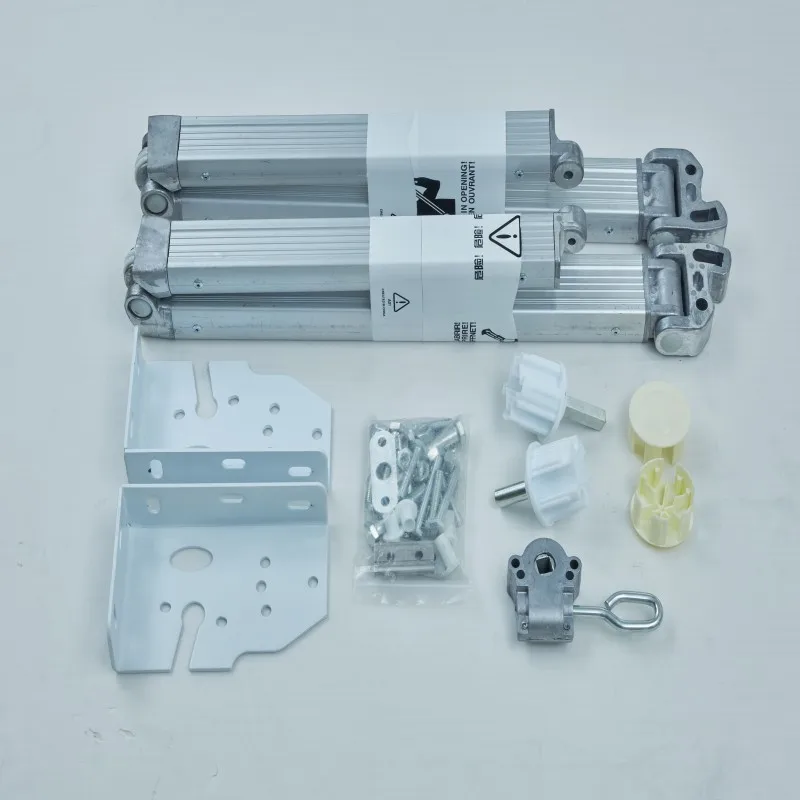 Wholesale 1.5m/2m/2.5m/3m White Coated Aluminum Alloy Folding Arm Sets With Polyester Components For Awnings Manual Operation