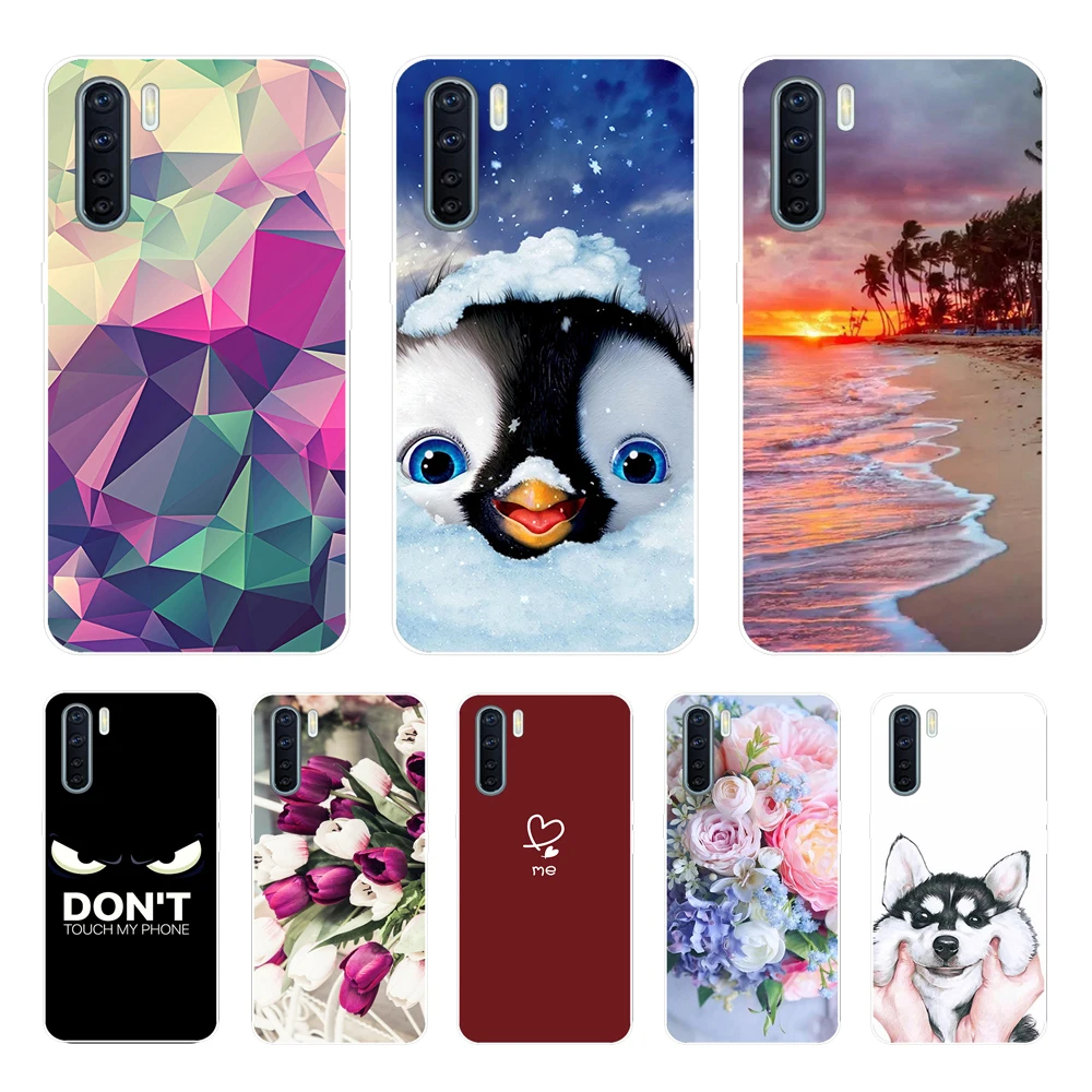 for OPPO A91 Case Silicone 6.4\