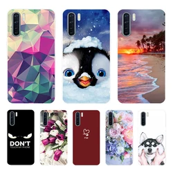 for OPPO A91 Case Silicone 6.4