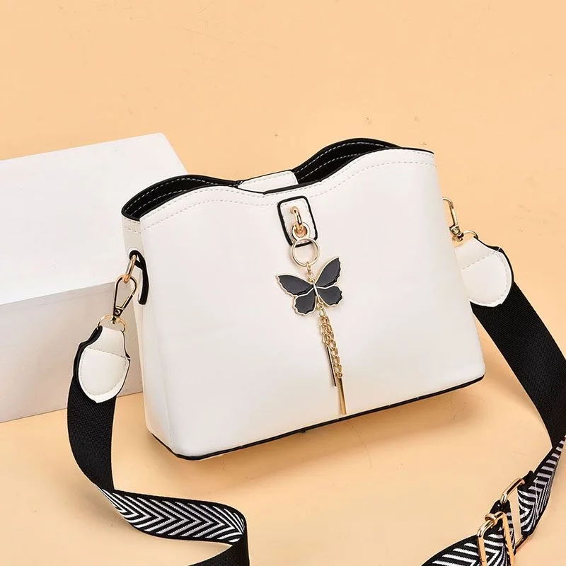 Women Fashion High Quality Casual Handbag New Designer Luxury PU Leather Messenger Bag Ladies Crossbody Female Tote Shoulder Bag