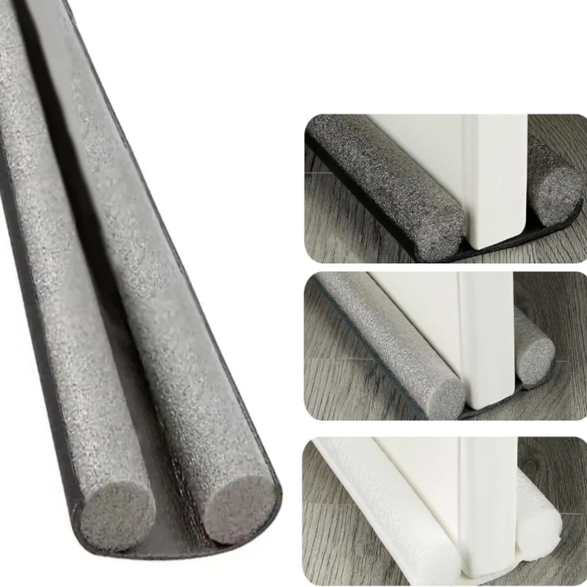 Flexible Door Bottom Weatherstrip 1 Pc Hot Sell Wind Dust Blocker Sealer Guard Suitable for Home Office Exterior Door Gap Seal