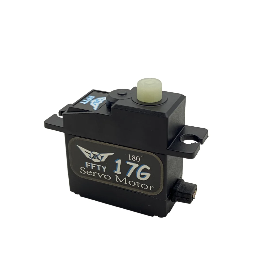 Silnik mikro-serwo 17G 180 °   Silnik 6V moment obrotowy 2,3kg·cm plastikowa przekładnia lekki RC 1/12 MN82 99S 168 78 model samolotu statywka stałopłatowa robot