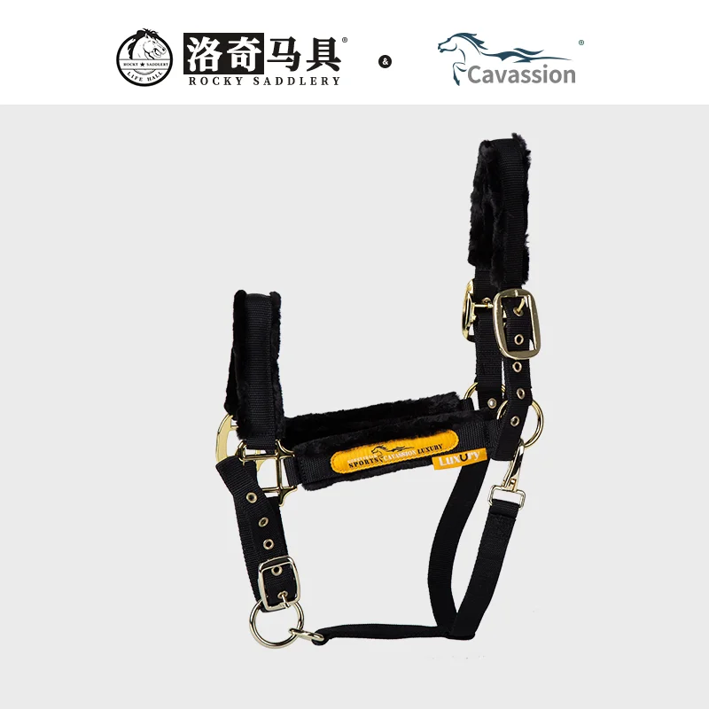 only  Horse Halter without ear cover protect Equestrian horse head collars  Riding equipment  Horses use halters