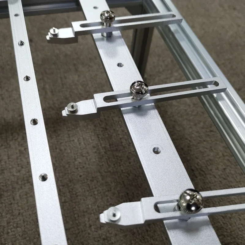 Adjustable BGA PCB Bracket Clamp Fixture Jig, 500x300x150mm Universal Circuit Board Holder for BGA Reworking Station Maintenance