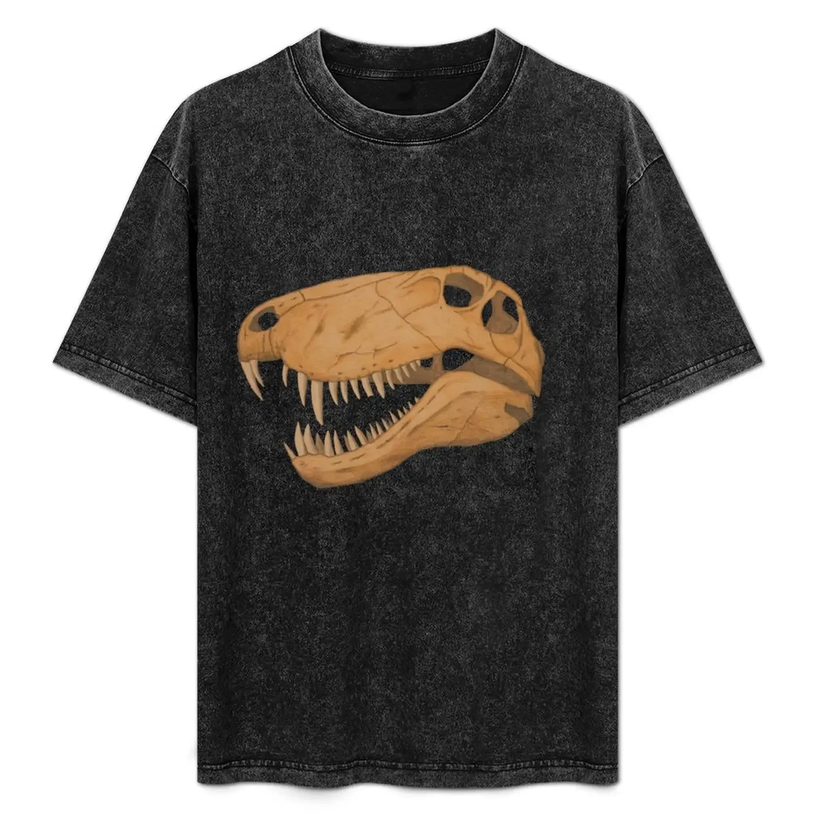 

Dimetrodon skull T-Shirt funny shirt cotton blue lock man t shirt men t shirts high quality