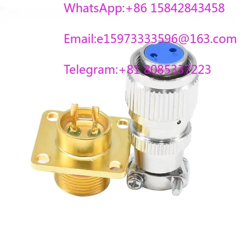 Glass Sealed Hermetic Connector MX23-8P 19Pin Kovar Alloy Square Vacuum Socket