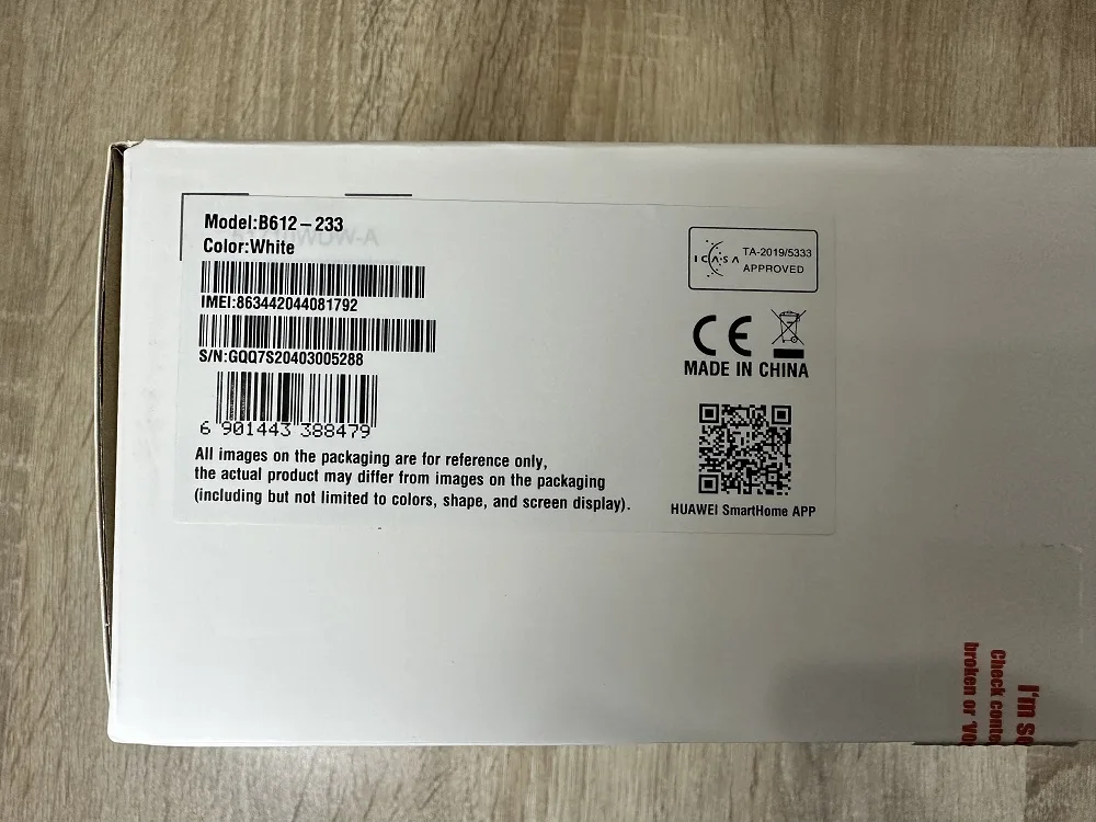 100%BRAND NEW HUAWEI B612-233-LTE B1/3/7/8/20/38/40/41/42/43 UMTS: B1/8 GSM: B2/3/5/8