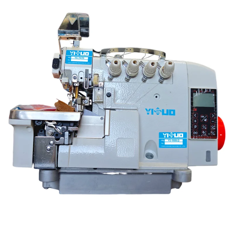 

YS-988D Intelligent Computer Locking Machine New Four-Wire Automatic Cutting Overlock Sewing & Copying Industrial Edge