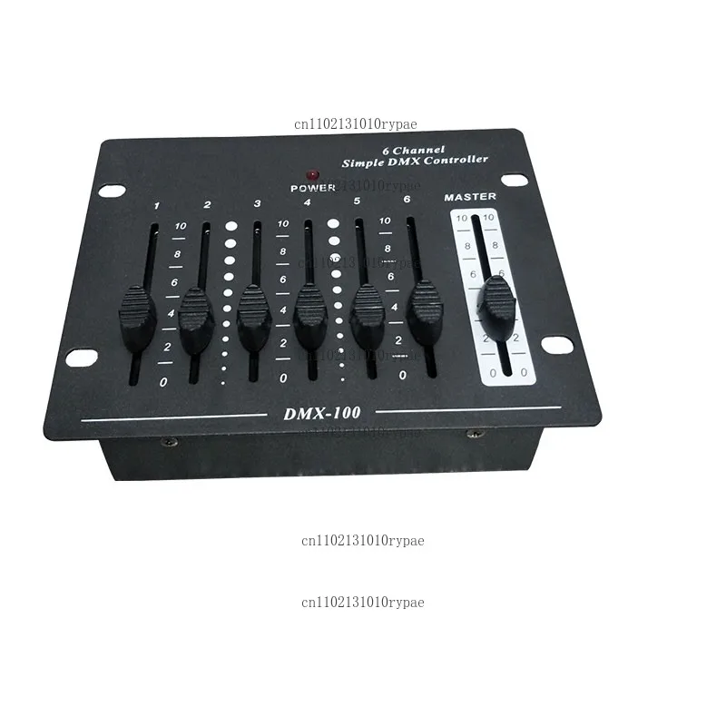 Mini 6-channel Simple Control Console for DMX512 with Adjustable Lamp Dimming System