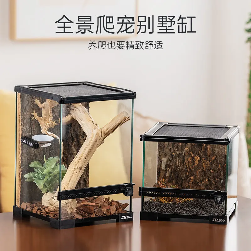 Reptile Ecological Terrarium Kit - Landscaping Tank for Lizards & Frogs