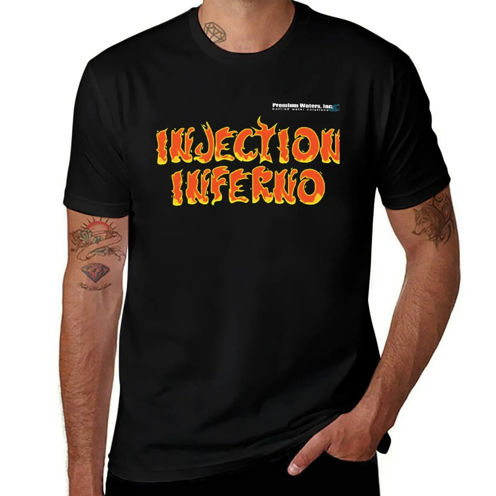 Injection Inferno T-Shirt g man t shirts for men cotton t shirts high quality t shirts for man cotton soft T-shirt