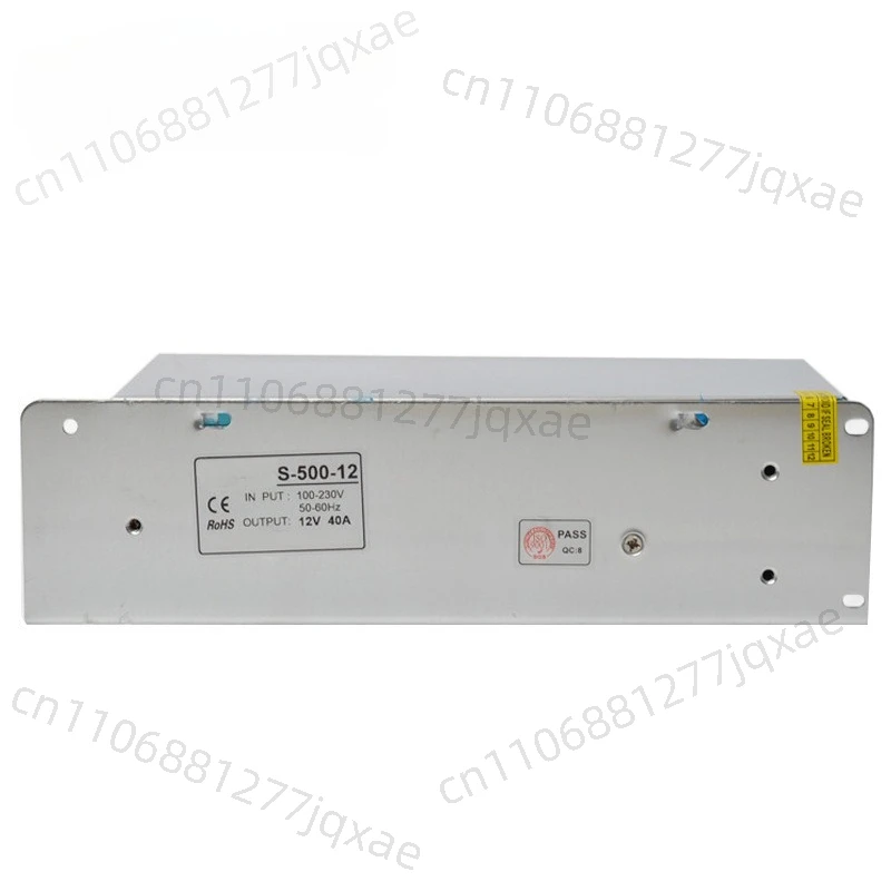 

12V40A switching power 500W power supply LED lamp high DC power monitoring centralized supply transformer